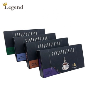 Boîte d'emballage de luxe pour café, boîte <span class=keywords><strong>en</strong></span> papier personnalisée imprimée pour torréfacteur de café, poudre de café, carton rigide pour cadeau de café avec taille personnalisée - Product Image 4