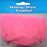 Plume de dinde marabout rose pour enfant bricolage artisanat créatif Costume de cheveux accessoire de pêche matériel de montage de mouches ornement frange