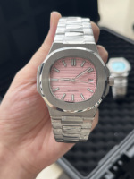 Reloj Automático de Lujo para Hombre en Acero Inoxidable, Caja Cuadrada, Resistente al Agua 5 ATM con Movimiento Seiko y Pantalla de Esfera Analógica