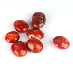 Nhà Máy Giá Hot Bán Healing thạch anh lo lắng đá Carnelian mã não đỏ pha lê Palm đá cho phong thủy