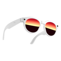 Lunettes intelligentes W611 Pro avec caméra IA, transfert Wi-Fi, appels vidéo HD, reconnaissance photo IA, traduction, assistant vocal IA, lunettes connectées