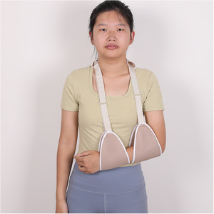 Sangle de fixation pour bras, taille unique, en tissu maillé, pour soutien de l'épaule et du coude, équipement de protection sportive pour adultes et enfants - Product Image 3