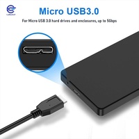 Kabel Ekstensi Aktif USB 3.0 Tipe A ke Micro B Penguat Sinyal 5-30m Panjang Kustom OEM ODM LUNGKAY