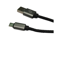2M Nylon Tressé Micro-USB 3A Charge Rapide Alliage d'Aluminium Câble 5V Magnétique Multiple Téléphone Mobile Données Câbles USB