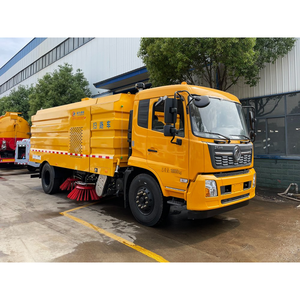 รถกวาดถนนดูดฝุ่นติดตั้งบนรถบรรทุกตงเฟิง 4x2 ขนาด 15 ลูกบาศก์เมตร - Product Image 1