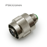 Connecteur d'alimentation industriel circulaire série PSCCONN GJB599, prise et fiche aviation 5A-33A 400V, boîtier en alliage d'aluminium