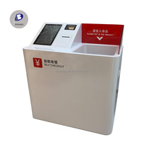 Bohang RD-BZN2018 Caja de Autopago RFID con Lectura Instantánea por Lotes, Anti-robo y Prevención de Pérdidas, Pago Automatizado 24/7