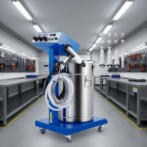 Máquina de Recubrimiento en Polvo Vevor de 45L 50W con Pistola de Pulverización, Sistema de Recubrimiento Industrial de Alta Eficiencia - Product Image 2