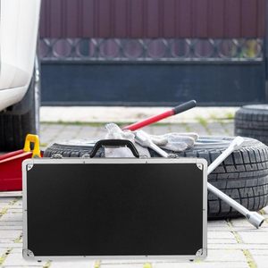 Caja de Herramientas de Aluminio con Inserciones de Espuma, Organizador Portátil para Herramientas y Piezas Pequeñas, Asa Antideslizante, Almacenamiento Duradero para Hogar y Garaje - Product Image 6