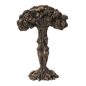 Reçine Wicca ağacı üçlü ay kızlık anne Crone tanrıça heykelleri - Product Image 2