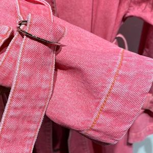 Manteau Trench Coupe-Vent en Cuir de Mouton Véritable avec Col et Manchettes en Fourrure Mongole Détachable, Modèle Hiver 2026 – Vente en Gros - Product Image 6