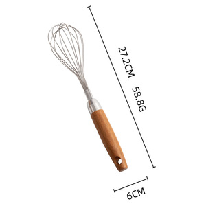 Ensemble d'outils modernes et simples pour fruits et légumes en acier inoxydable 304 avec manche en bois, comprenant un éplucheur, un <span class=keywords><strong>couteau</strong></span>, un outil à éplucher en spirale, un outil à éplucher les fruits, un outil à creuser les fruits, un <span class=keywords><strong>couteau</strong></span> à crevettes - Product Image 6