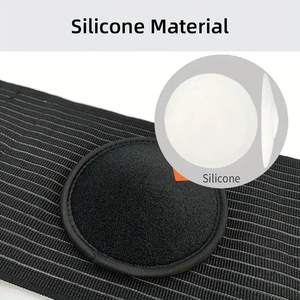 Ceinture de hernie ombilicale de soutien <span class=keywords><strong>abdominal</strong></span> d'aine de hernie post-chirurgie avec le tampon de silicone - Product Image 2