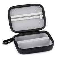 Étui rigide pour casque en EVA, portable, étanche, pour casque Bluetooth supra-auriculaire, avec poche en filet