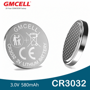 580mAh High Capacity CR3032 Button Cells <b>3V</b> <b>Lithium</b> Coin <b>Batteries</b> For Car Keys, Toys, Electronic scales,IOT <b>Battery</b> - Product Image 1
