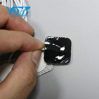 Électrode ECG à 3 fils jetable de haute qualité pour nouveau-né, électrode ECG pédiatrique pré-câblée
