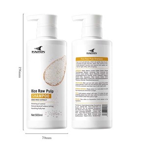 HAOXIN OEM ODM Shampoing nourrissant au gingembre et au riz pour femmes, formule concentrée en crème anti-pelliculaire, ensemble de soins capillaires - Product Image 5