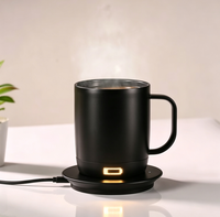 Mug à café chauffant intelligent, portable, alimenté par batterie, en céramique, avec contrôle de la température, mug de voyage pour cadeaux