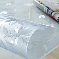 JiuyiSuper Clair Inodore 0.3-5mm Flexible Transparent PVC Film Multiple Application pour la Coupe et le Moulage
