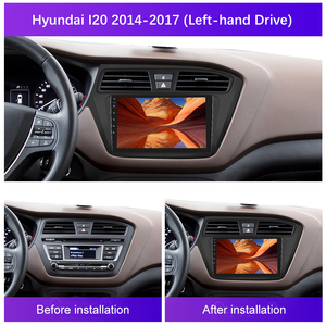 Cornice Radio Auto 2 Din Podofo Kit Speciale per <span class=keywords><strong>Hyundai</strong></span> <span class=keywords><strong>I20</strong></span> <span class=keywords><strong>2015</strong></span> 2016 2017 Pannello di Installazione Radio Auto Interfaccia Cornice di Montaggio OEM ODM - Product Image 2