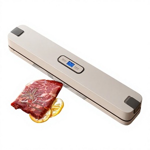 เครื่องซีลสูญญากาศแบบพกพาขนาดเล็ก ชาร์จผ่าน USB ได้ ใช้งานอัตโนมัติ สำหรับซีลอาหารพลาสติก พร้อมใบมีดตัดในตัว แถมฟรีถุง สำหรับใช้ในรถบ้าน - Product Image 2