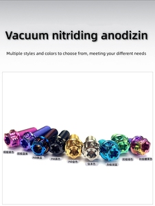 GR5 M8 M12 <span class=keywords><strong>M14</strong></span> bu lông Titan M5 M10 Hex hình lục giác ổ cắm đầu mặt bích Titan Đỏ bu lông Anodized 12 điểm mặt bích bu lông - Product Image 4