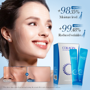 Masque Facial en Gelée Hydratant et Réparateur au Collagène Anti-Rides pour Soins de la Peau, 4ml x 20 pièces, Hydratant, Nourrissant et Apaisant pour la Peau - Product Image 3