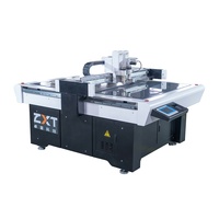 Plotter de corte Digital ZXT CNC, cuchillo de oscilación, caja de cartón corrugado, máquina para hacer cartón de muestra