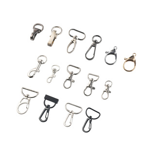 Accessoires de sac en métal argenté, robustes, pour sacs DIY - Product Image 5