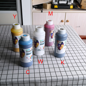 Tinta pigmentada DTF de 1 litro para impresión por transferencia de calor en camisetas, prendas de vestir y textiles, tinta DTF DF6301 OEM - Product Image 3