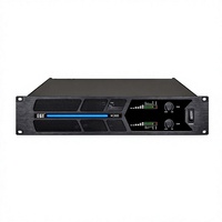 Amplificateur de puissance de classe D 2 canaux EGT KC600 600W avec facteur de amortissement 223, amplificateur audio professionnel pour montage en rack pour enceintes PA DJ