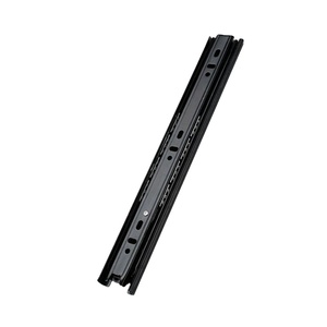 Meilong 35mm Telescopic kênh/lớp phủ màu đen mở rộng Bảng trượt/3 lần bóng mang ngăn kéo trượt cho tủ bếp - Product Image 1