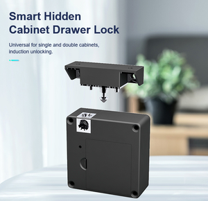 <span class=keywords><strong>Casillero</strong></span> de número de bloqueo de cajón inteligente Simple invisible, casilleros reservados ocultos seguros, Material plástico ecológico en China - Product Image 2