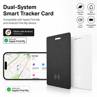 Traceur de bagages sans fil rechargeable MFI pour AirTag, compatible Google Wallet, compatible iOS et Android, pour valises et cartes