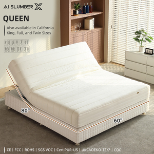 AISLUMBERX Durable High Quality Motorized <strong>Adjustable</strong> Smart <strong>Mattress</strong> Sleep Monitoring Wireless Remote Control Hospital Hotel - Product Image 4