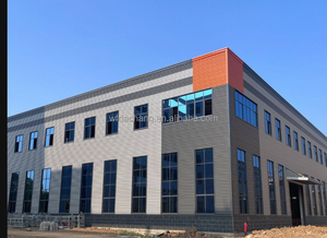 อาคารโครงสร้างเหล็กน้ำหนักเบาสำเร็จรูปโรงจอดรถเพื่อการค้นหาความสามารถในการอ่านที่ดีขึ้น - Product Image 6