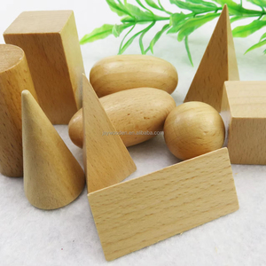 Montessori-inspiriertes Kinder-Holzlernspielzeug Dreidimensionale Geometrische Bausteine Wissenschaft und Technik 5-<span class=keywords><strong>7</strong></span> Jahre - Product Image 3