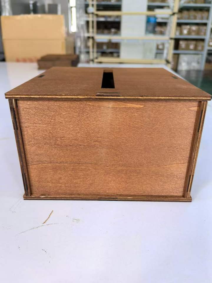 Wooden Card Box - Reception Storage Box for Graduation Ceremony ...