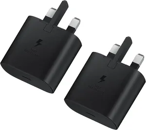 <span class=keywords><strong>Chargeur</strong></span> standard britannique pour <span class=keywords><strong>Samsung</strong></span>, <span class=keywords><strong>chargeur</strong></span> rapide, prise USB C, prise de charge USB C type C pour Galaxy S25 S24 S23 S22 - Product Image 1