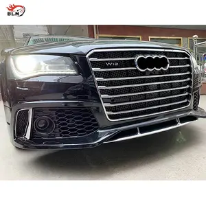 Hot selling upgrade car body kit for Audi A8 D4 2011-2018 with car bumper grille RS8 suit