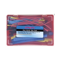 Kit de 95 tubes thermorétractables multicolores en polyoléfine pour isolation de fils et réparation de câbles – Kit de matériel