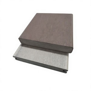Revêtement de terrasse en PVC de haute qualité, antidérapant, résistant à l'usure, panneaux composites en bois co-extrudés pour <span class=keywords><strong>piscine</strong></span>, grain de bois 3D, extérieur - Product Image 6