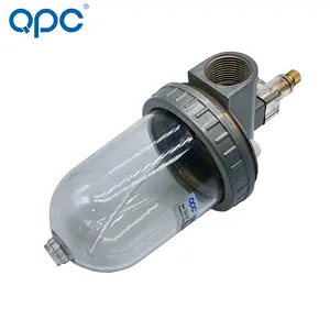 QIU Series Pneumatic Air Filter Regulator Lubricator Port Size G1/4'' ~ G2'' Pneumatic Filter Lubricator