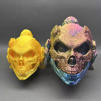 Artisanat 3D de haute qualité avec des moules personnalisés, service d'impression 3D, figurine de squelette de visage de femme magnifique, décoration d'intérieur