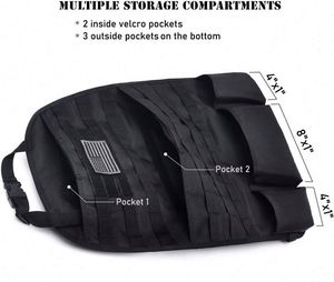 Échantillon Gratuit : Organisateur de Siège Auto Amélioré avec Système Molle, Housse de Protection Universelle pour Siège de Voiture - Product Image 3