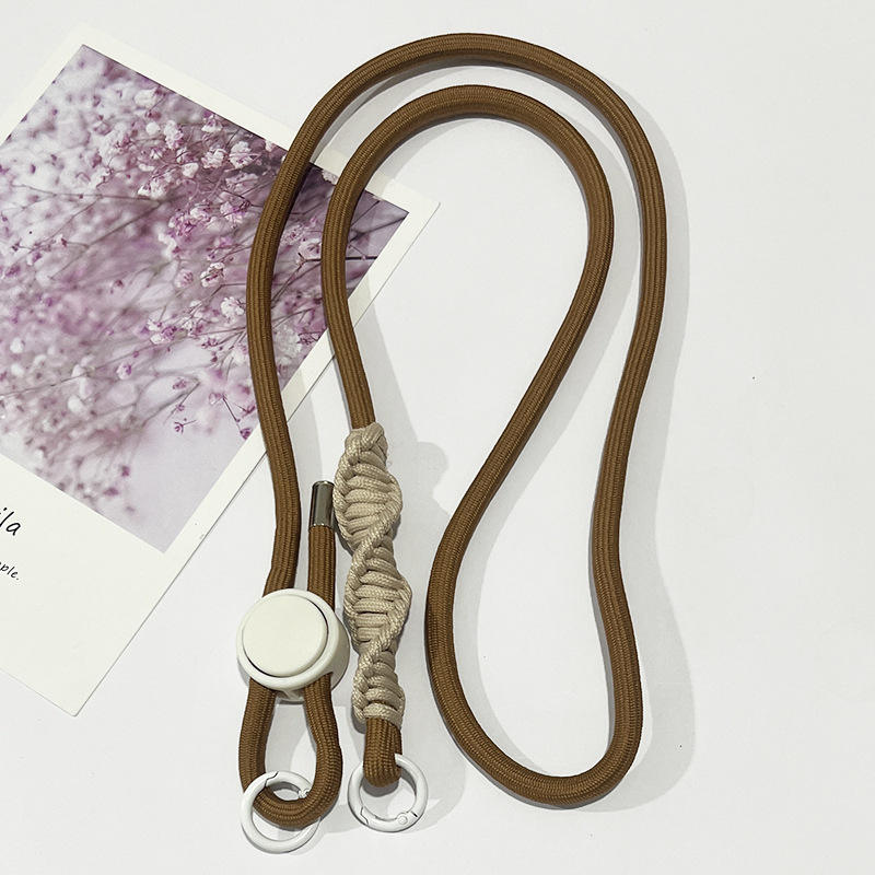 Brown Cord with Beige Knot