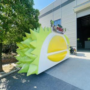 Flexible Mobile Snack &amp; Ice Cream <strong>Cart</strong> with Aluminum/Fiberglass Frame Multi-functional <strong>Fast</strong> <strong>Food</strong> <strong>Cart</strong> for Outdoor Use - Product Image 4