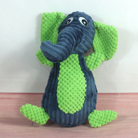 Jouets en peluche doux pour chiens en gros, jouets à mâcher couineurs mignons en forme d'animaux pour chiens, jouet personnalisé pour animaux de compagnie OEM