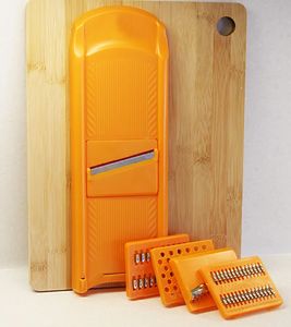 <span class=keywords><strong>Mandolina</strong></span> de mano 5 en 1 de estilo japonés, rebanador de alimentos, vegetales, peladores - Product Image 4