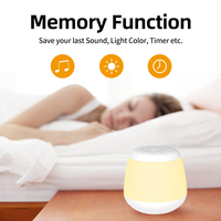 Produits à succès HiFiD 2025, machine à bruit blanc avec lumière nocturne, 8 couleurs de lumière, rechargeable